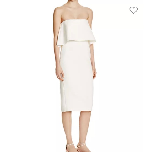 Red Strapless Dress - Picture 6 of 6